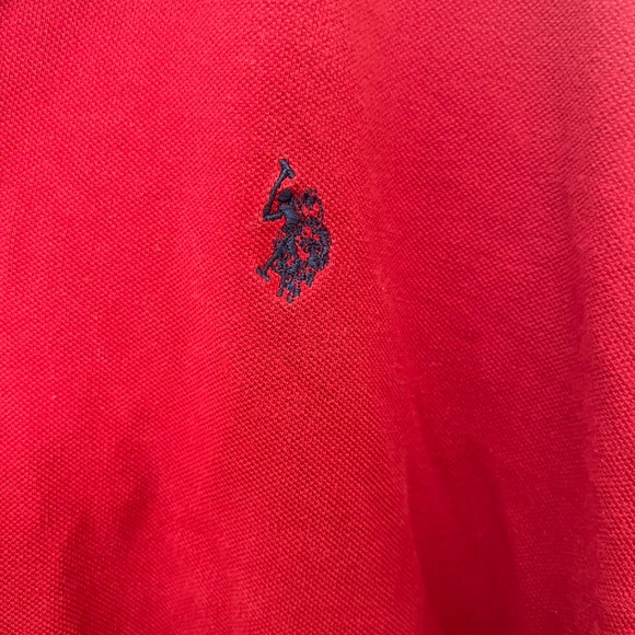 US Polo ASSN Red Logo Polo Shirt XL - Picture 3 of 6